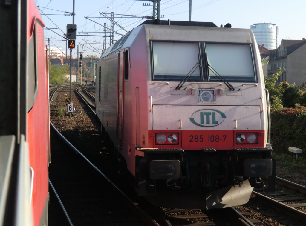Die 285 108 in Dresden am 29.10.2011