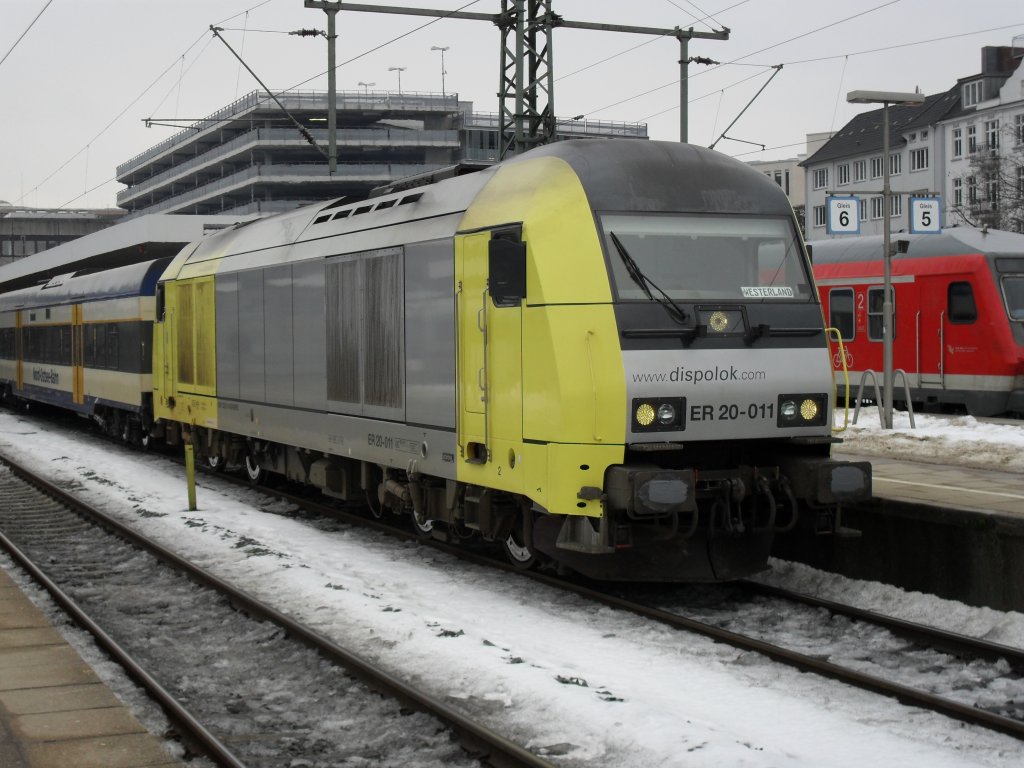 ER 20 011 in Hamburg Altona am 20.2.2010