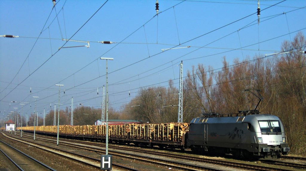 ES 62 U2 - 100 in Rostock Bramow am 26.2.2011