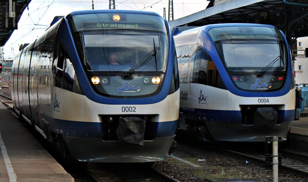 OLA VT 0002 & VT 0004 in Neubradnenburg am 20.2.2012