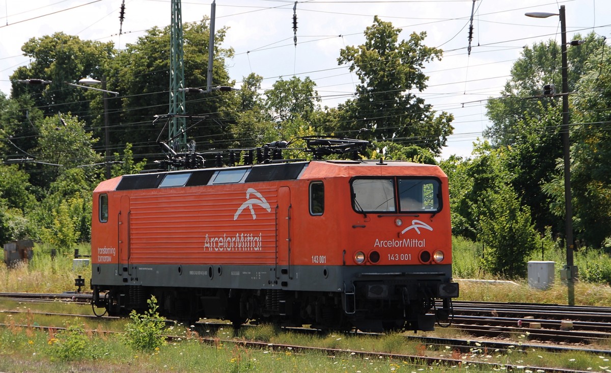 143 001 am 20.7.2013 in Guben
