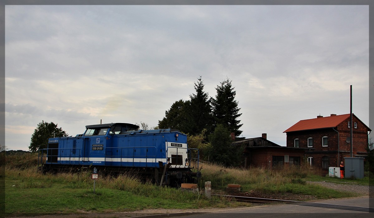 203 146 bei Rangierarbeiten in Möllenhagen am 22.09.2015