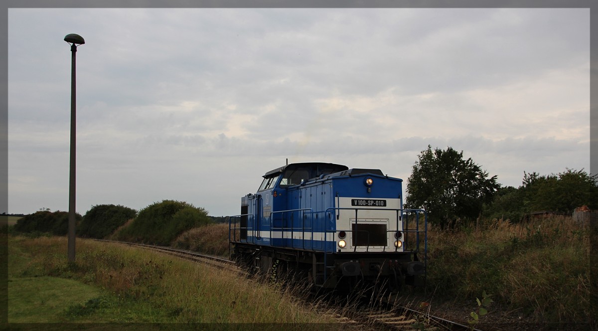 203 146 bei Rangierarbeiten in Möllenhagen am 22.09.2015