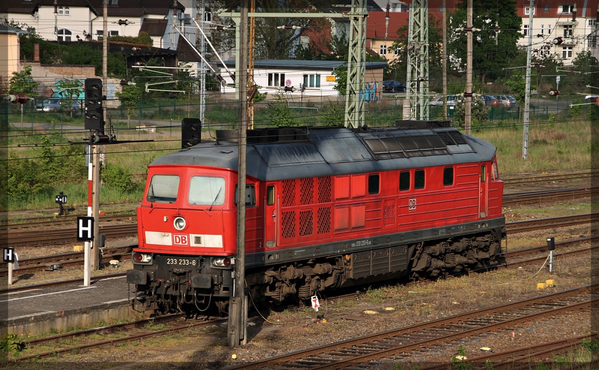 233 233 abgestellt in Neubrandenburg am 12.05.2012