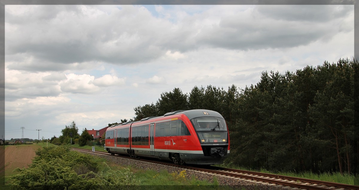 642 183 in Wanrenshof in Richtung Malchow fahrend am 17.05.2015