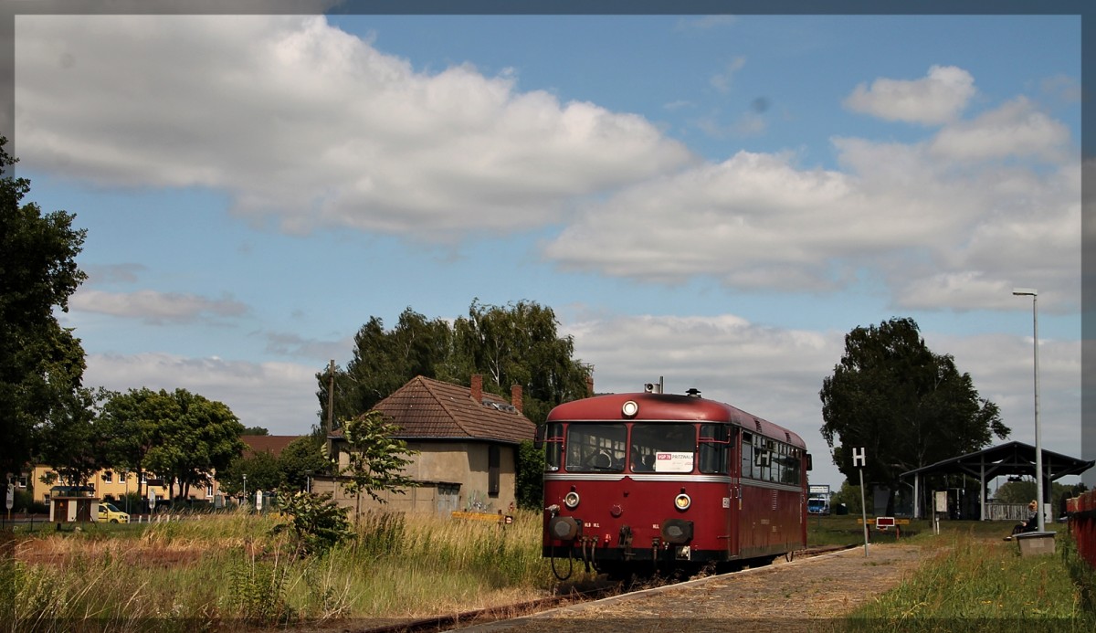 798 610 der HANS/EGP als VGP 70 nach Putlitz in Pritzwalk am 20.06.2014