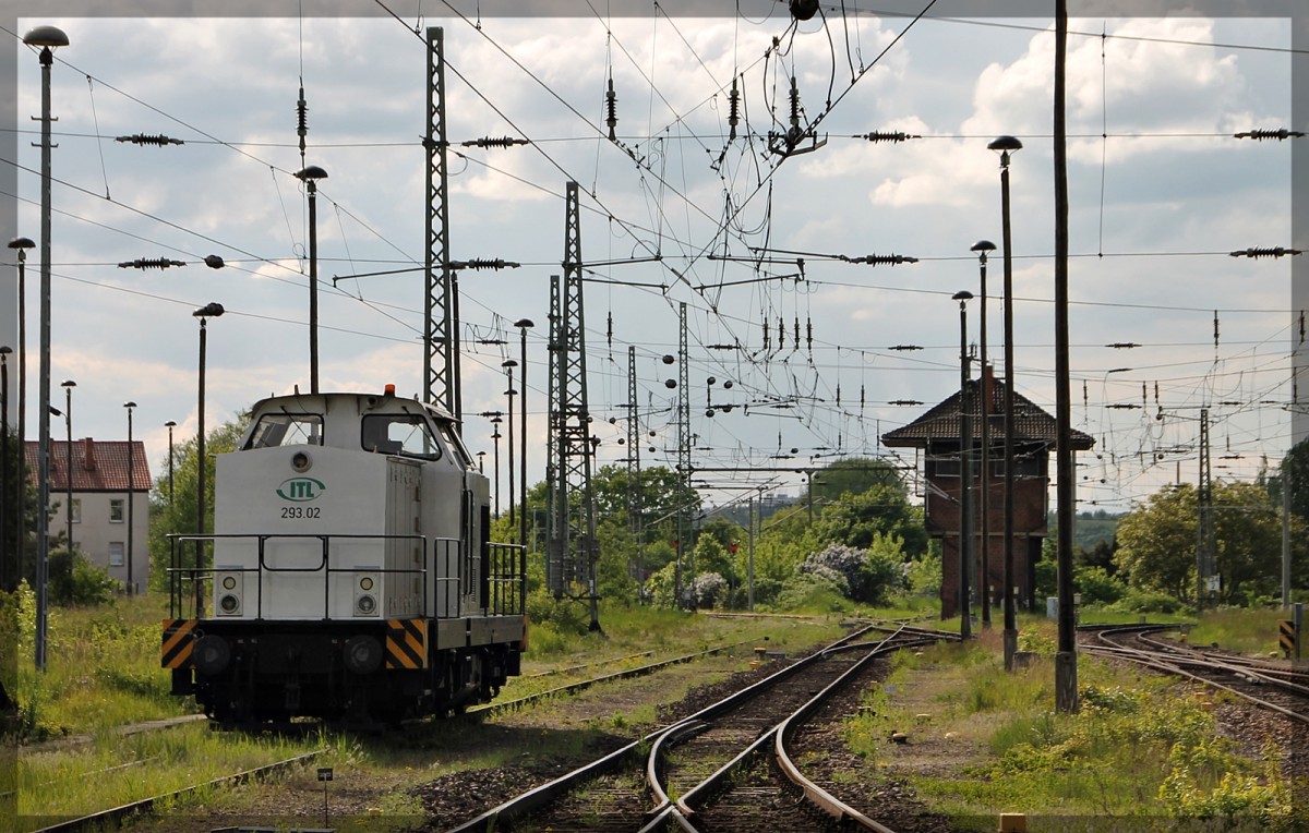 ITL/Captrain 293 513 (293.02) abgestellt in Neubrandenburg am 21.05.2015