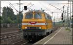 216 032 bei einer Rangierfahrt am 30.07.2012 in Hamburg - Harburg