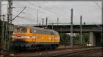 216 032 von Wiebe abgestellt in Hamburg - Harburg am 20.07.2012