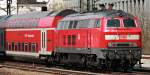 Die 218 426 in M�nchen Heimeranplatz am 3.4.2012!