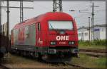 OHE 223 101  270080  in Neubrandenburg abgestellt am 28.05.2015