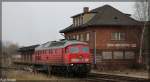 232 601-5 in Waren an der Müritz am 28.11.2014