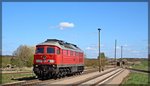 233 510 bei Rangierarbeiten in Möllenhagen am 22.04.2016