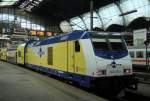 Die 246 010 der Metronom Gesellschaft in Hamburg Hauptbahnhof am 3.8.2011
