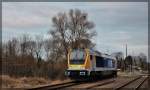 264 009 von Nordic Rail Service abgestellt in Möllenhagen am 25.02.2016