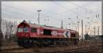 266 061 der HGK am 12.03.2016 abgestellt in Angermünde