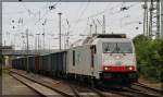 285 105 in Neubrandenburg bei Rangierarbeiten am 03.07.2012