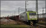 285 117 der ITL/Captrain in Neubrandenburg am 14.01.2015