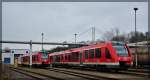 623 020 und 623 026 abgestellt im IAB Neubrandenburg am 14.12.2015