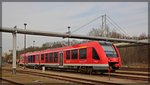623 020 bei der Wochenendruhe in Neubrandenburg am 27.03.2016