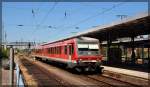 628 420 bei der Einfahrt in Neubrandenburg am 07.07.2015