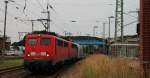 140 853 der EGP am 12.8.2013 in Bergen auf Rügen