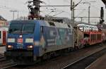 Die 152 136 in Fulda am 3.4.2012!