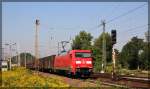 152 103 bei der Durchfahrt von Leipzig - Thekla am 21.08.2015 