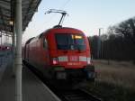 Das neuste Pferd im Stall bei DB Regio Nordost.