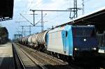Die 185 512 in Ludwigslust am 9.7.2011