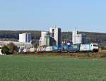 185 635-0 von ERS mit G�terzug am 02.10.11 bei Karlstadt  