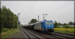 CFL 185 520 bei der Durchfahrt von Leipzig - Thekla am 19.08.2015