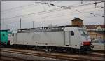 186 138 der Captrain/ITL abgestellt in Angermünde am 12.03.2016