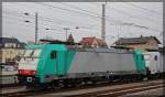 186 127 der Captrain/ITL abgestellt in Angermünde am 12.03.2016