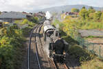 378.78 und 58 311 waren am 01.10.22 im Rahmen der Veranstaltung „175 Jahre Eisenbahn in Rheinland-Pfalz“ zwischen Neustadt (Weinstraße) Hbf und Bad Dürkheim unterwegs.