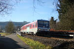 628 507 als RB 12862 bei Glan-Münchweiler (27.12.2024)