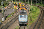 151 161 am 07.09.2024 an der Dillinger Hütte mit dem Suppenzug auf dem Weg nach Völklingen