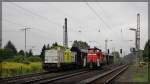 RBB 293 900-7 bei der Durchfahrt von Leipzig - Thekla am 19.08.2015