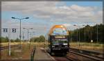 670 007 der HANS/EGP in Pritzwalk als RB 74 nach Meyenburg am 20.06.2014