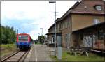 626 043 der HANS/EGP bei seiner Pause in Mirow am 22.06.2013 