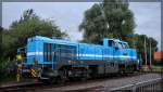 120 001 von Spitzke in Möllenhagen nahe des Betonwerkes abgestellt am 09.07.2015