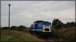 203 146 bei Rangierarbeiten in Möllenhagen am 22.09.2015