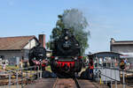 184 DME auf der Drehscheibe im Eisenbahnmuseum Darmstadt-Kranichstein