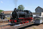 184 DME auf der Drehscheibe im Eisenbahnmuseum Darmstadt-Kranichstein