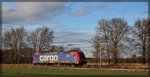 482 042 wartet auf die Einfahrt in den Bahnhof von Stendell am 22.03.2016